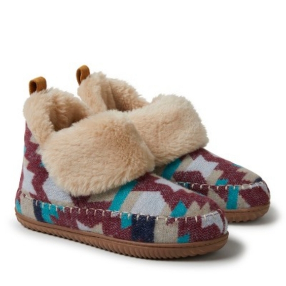 dearfoams Shoes - Dearfoams Moritz Energy Return Bootie Slippers - Alpine